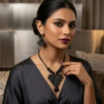 Nazar Raksha Terracotta Pendant Set