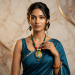 Patta Kali Terracotta Necklace & Earrings Set