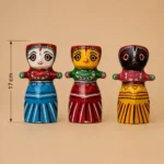 Hand-Carved Wooden Kalinga Trio