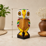 Hand-Carved Wooden Avian