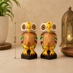 Hand-Carved Wooden Avian