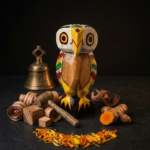 Hand-Carved Wooden Avian
