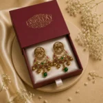 Gajvora Kundan Heritage Chaandbali — Gold-Plated Base… - Gold-Plated Base Metal, Kundan Stones (view 5)