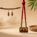 Patryva Folk Art Bamboo Heritage Set — Real Bamboo Col… - Real Bamboo, Carved Wood Beads, Woven Cotton Cord (view 3)