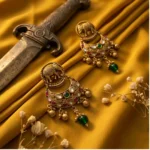 Gajvora Kundan Heritage Chaandbali — Gold-Plated Base… - Gold-Plated Base Metal, Kundan Stones